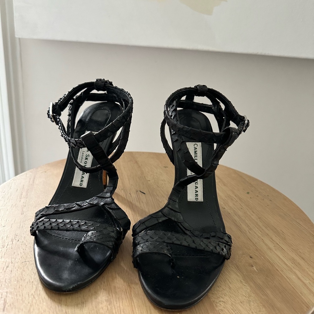 Camilla skovgaard strappy heels